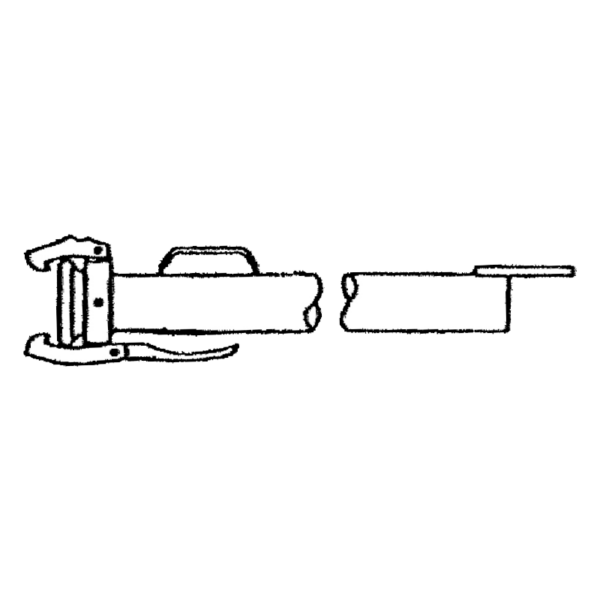 Art. 111 - Tube aspiration avec raccord Perrot femelle, galvanisé