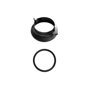 Art. 127a - Female + Rubber ring, black