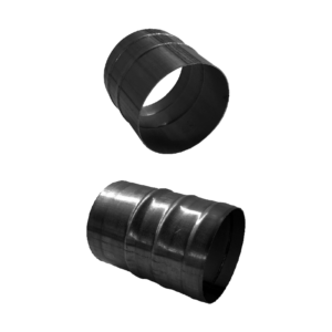 Art. 230 - Hose spigot with 2-3 ribs, thickness 15/10, length mm 135-220, black