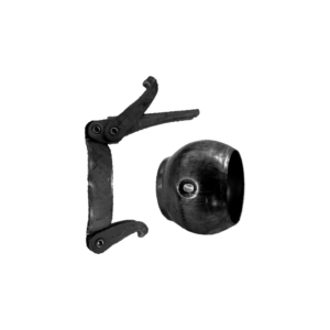 Art. 84 - Raccord mâle Mellini avec balancier, noir